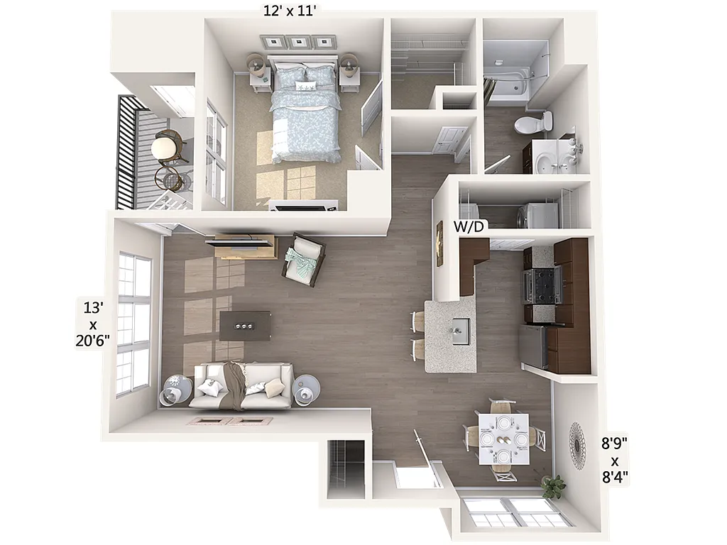 Floor plan A4