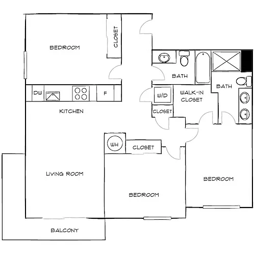 Floor plan Design 3A