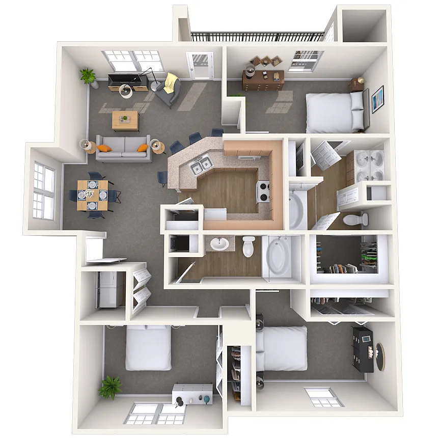 Floor plan The Spruce