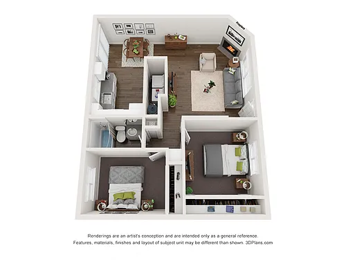 Floor plan Willamette Renovated