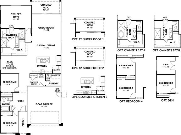 Discover luxury in this single-family home design. Elegant architecture defines every residential de