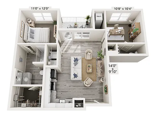 Floor plan Crestwood
