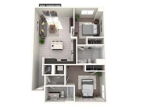 Floor plan Lanceros