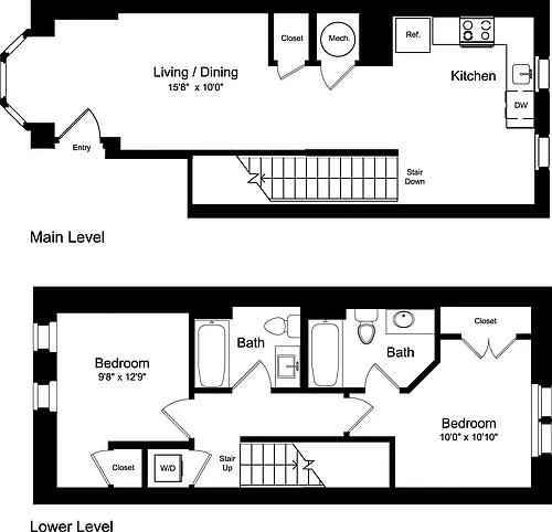 Floor plan RH3