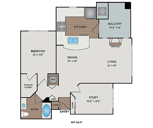 Floor plan Essex