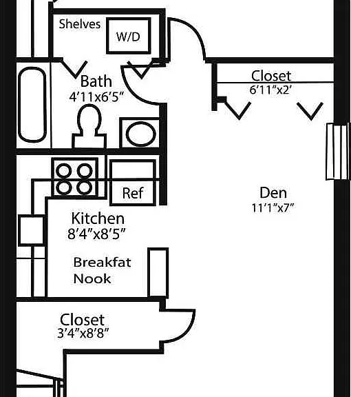 One Bedroom with Den