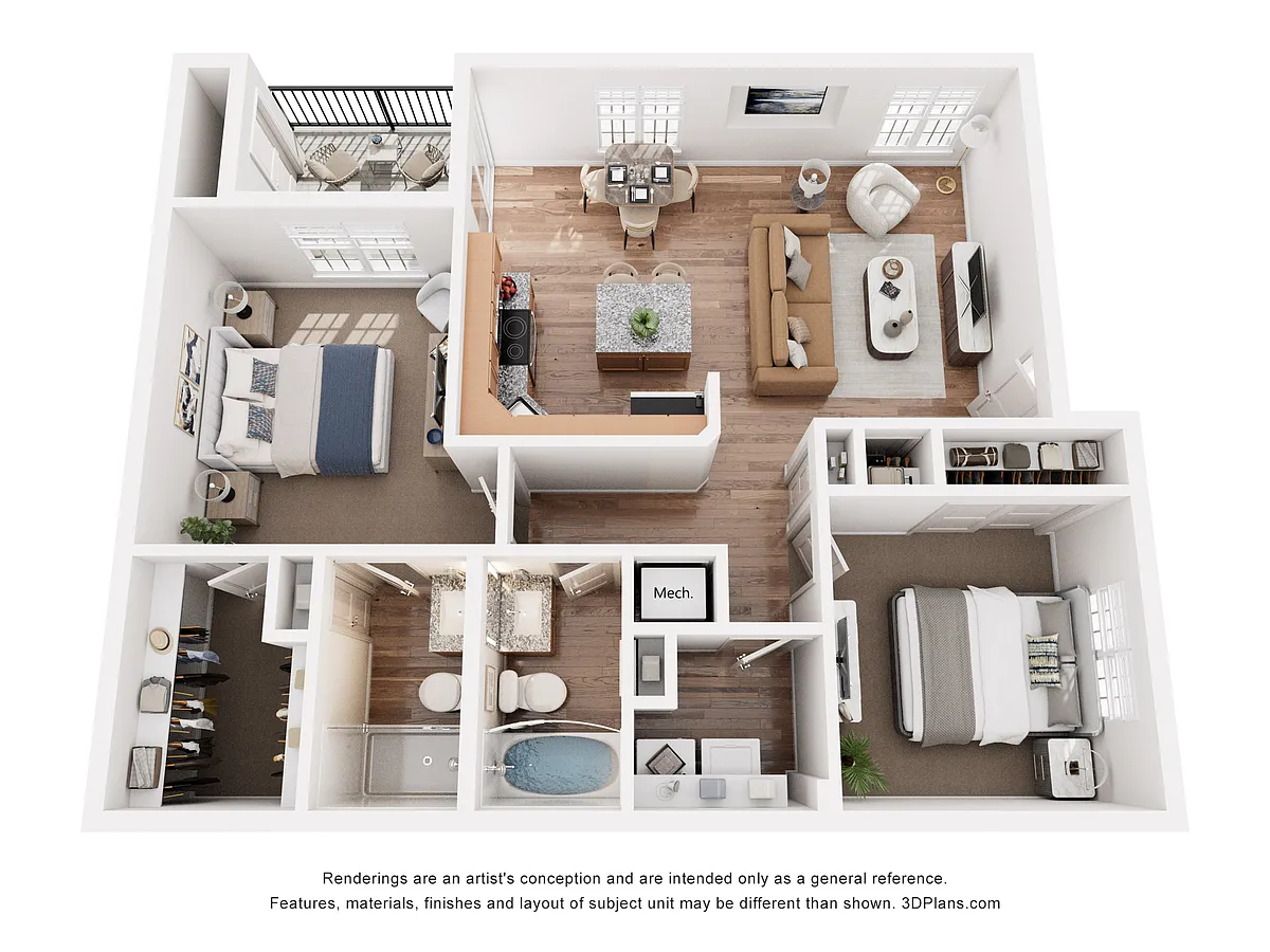 Floor plan The Birch