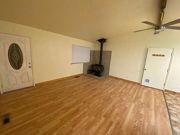 living room and entry