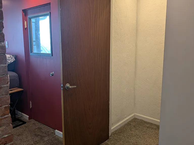 2nd floor: entrance to 3rd floor bathroom in bedroom 2