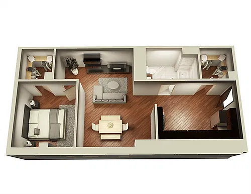 Floor plan Wilson ARO