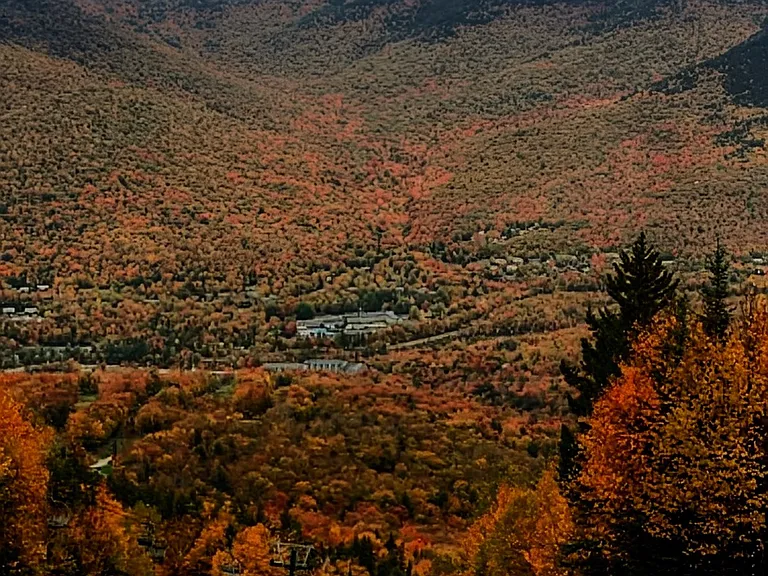 View from Loon Mountain Ski Resort (Autumn Hiking and Gondola Rides)
