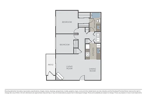 Floor plan Plan 2B