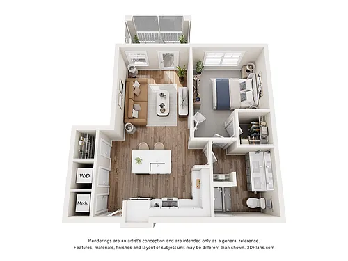 Floor plan A1L