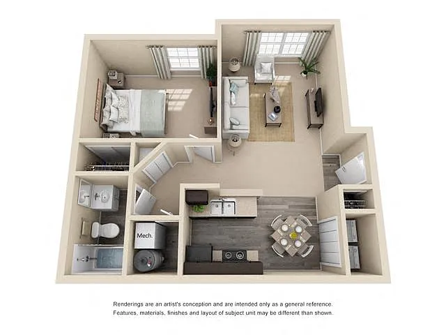 Floor plan 1D