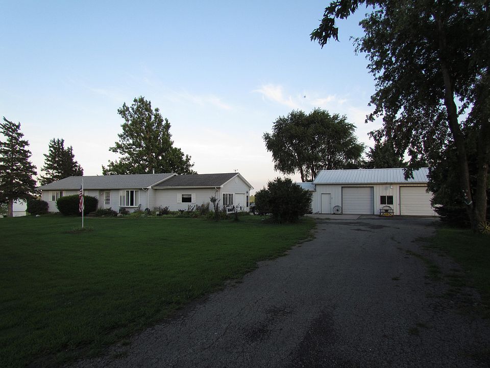 house and garage