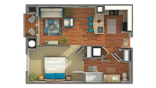 Floor plan Marshall