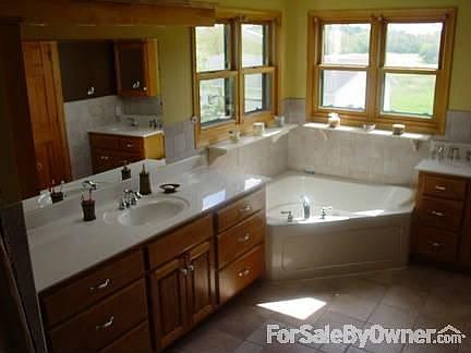 Master bath (tub view)