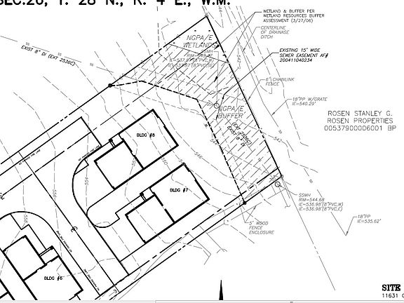Sewer at Lowest Pt. on Prop.