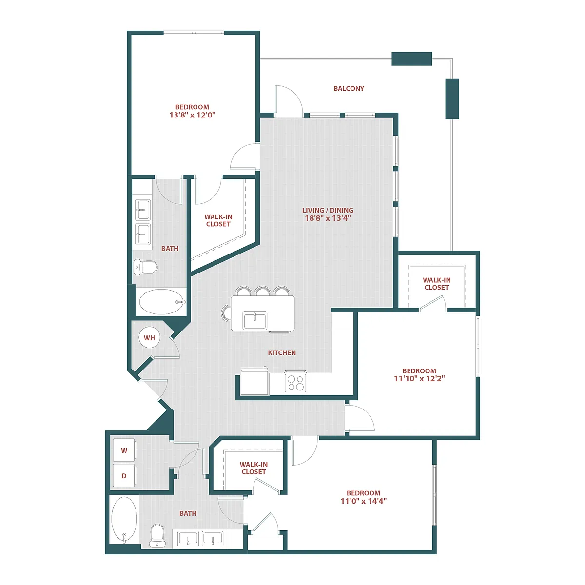 Floor plan C1