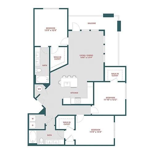 Floor plan C1
