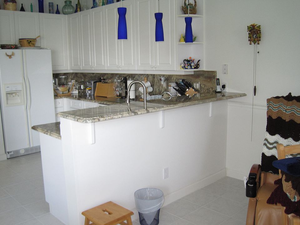 kitchen counter area