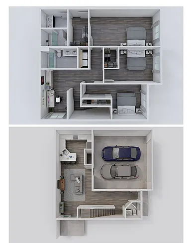 Floor plan 3 Bedroom Expanded