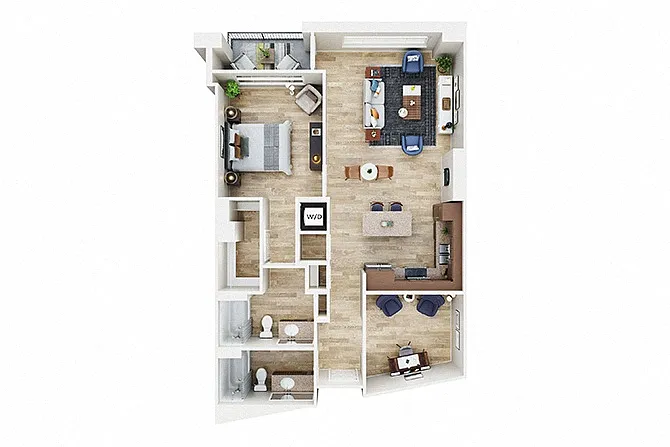 Floor plan A19 with Den