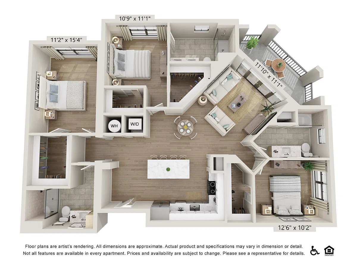 Floor plan Capri - L