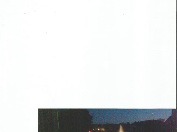 night view of fountain