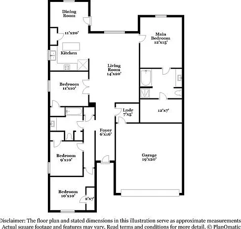 3 bed, 2.0 bath, 1658 sqft, $1,645 — Photo 3