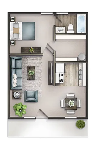 Floor plan Oxford Traditional