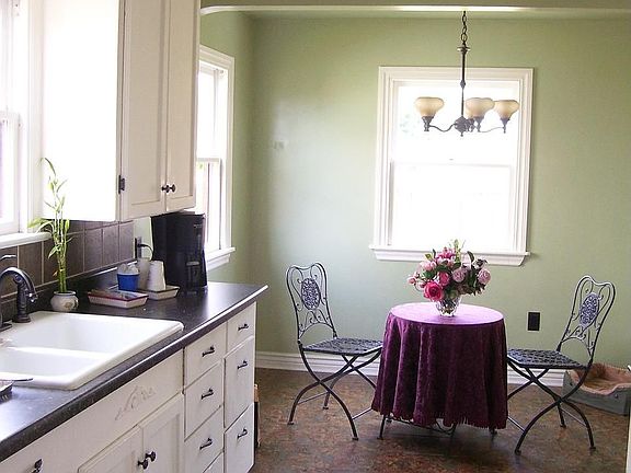 Remodeled kitchen.