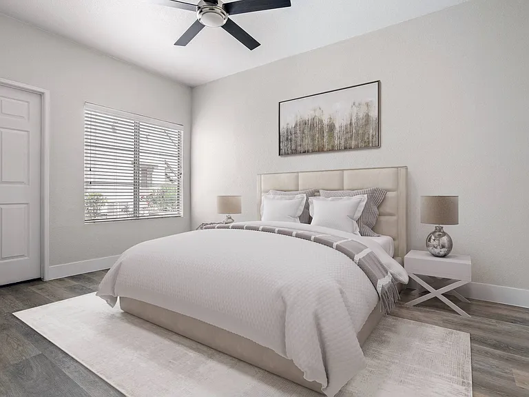Bedroom in 1 Bedroom/1 Bath Floorplan