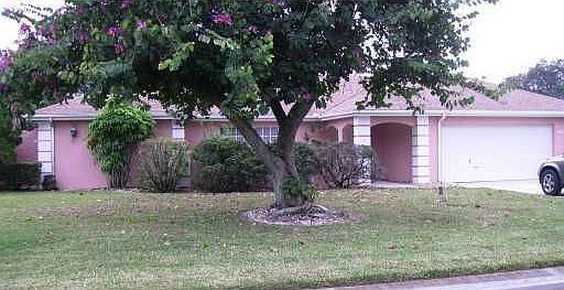 Front view of house