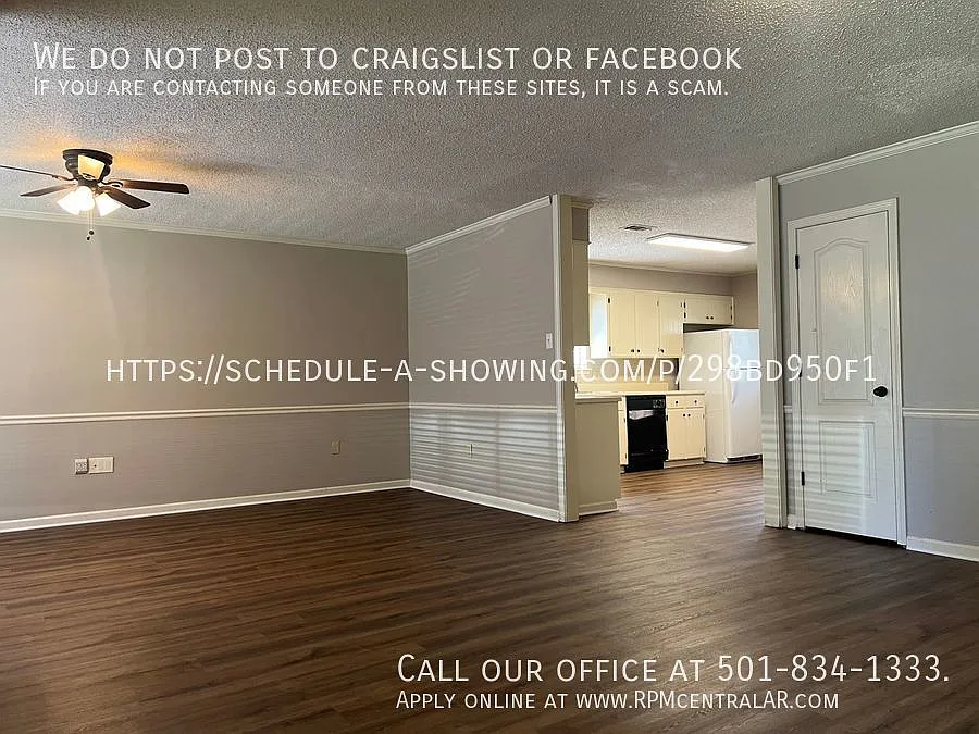 1609 Rushing Circle, Conway AR 72032 - Nice and affordable 3br 2ba near Hendrix College — Photo 2