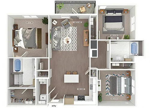 Floor plan C1