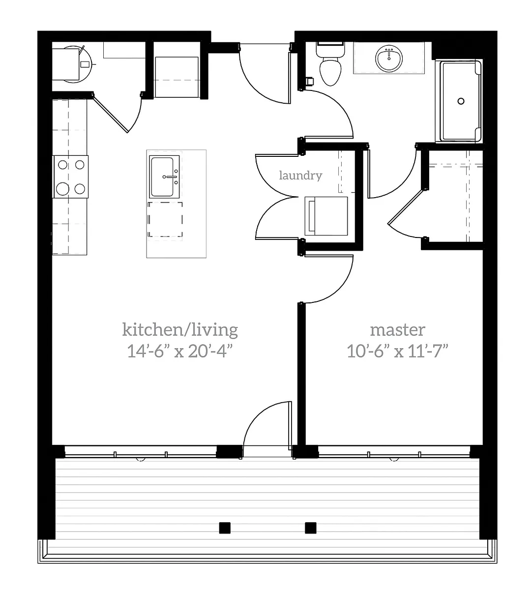 Floor plan The Dunn