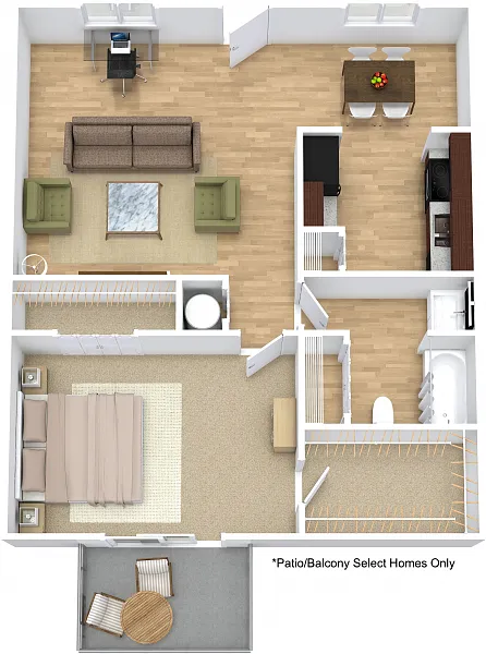 Floor plan The Gardenia