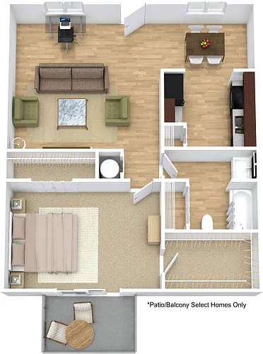 Floor plan The Gardenia