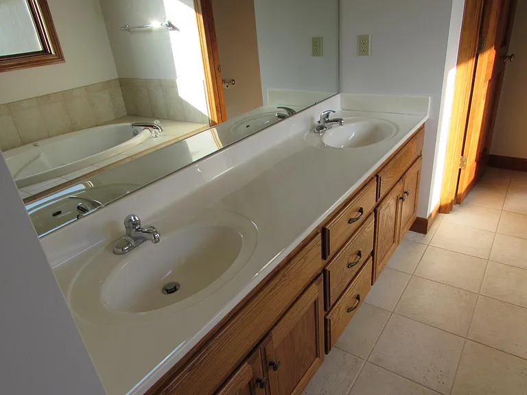 Master bathroom on main floor