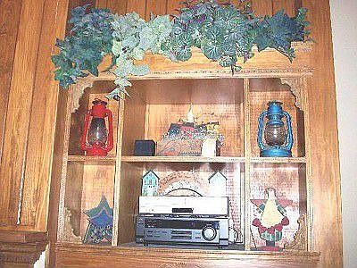 Closeup Built in shelves