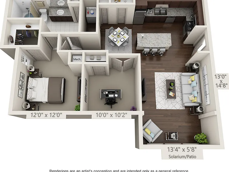 3D Floorplan Rendering 3D Floorplan Rendering