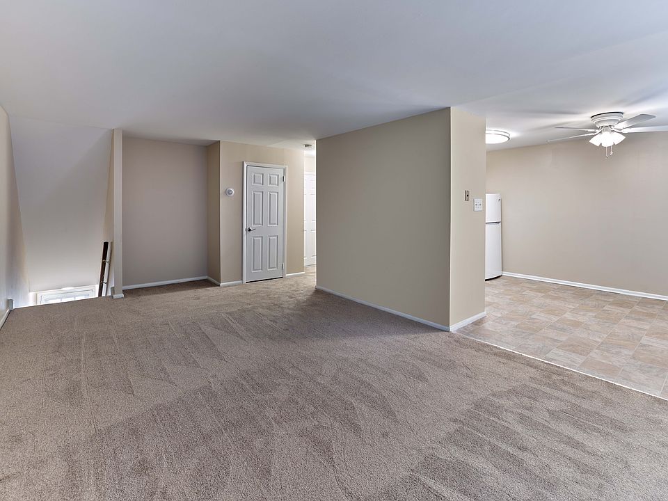 Open-concept living and dining space with flexible layout at Maple Terrace Apartments in Maple Shade, NJ