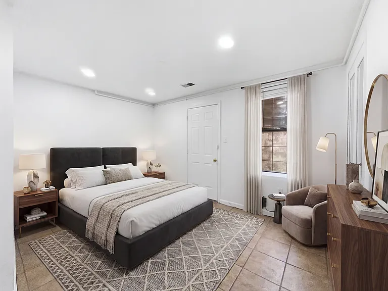 Virtual stage of bedroom design #2
