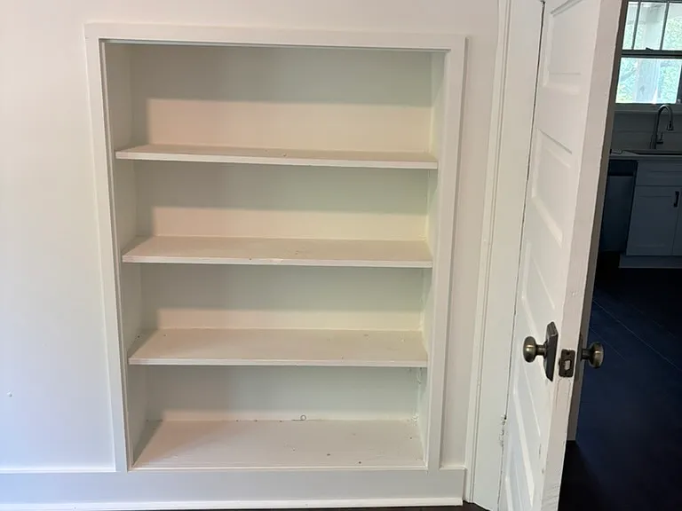 Original doors and built-in features.