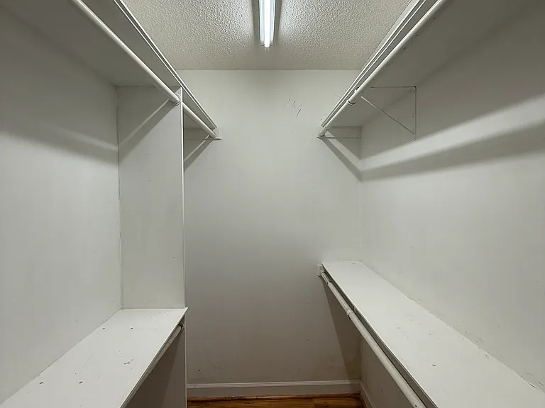 Walk-in closet is part of the primary suite