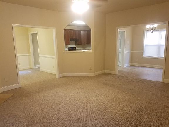 living room and breakfast area
