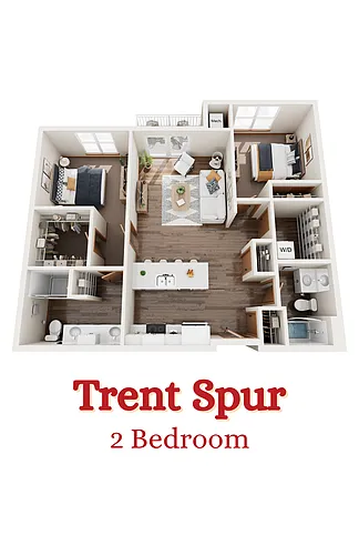 Floor plan Trent Spur