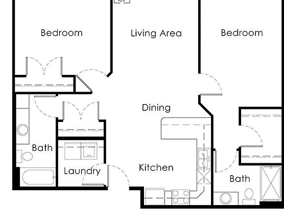 5th image of 2200 33rd St NW APT 307
