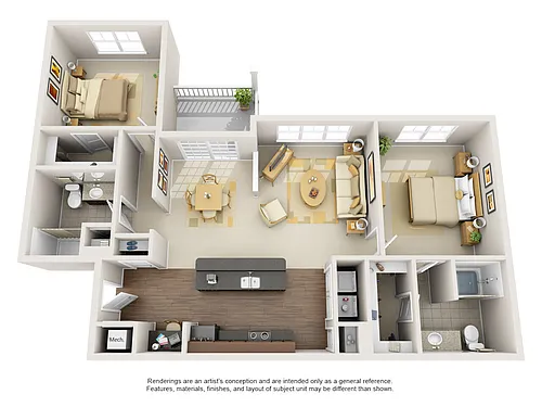 Floor plan The Willow